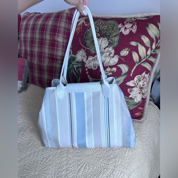 Rare Longchamp canvas tote - Picture 15 of 17